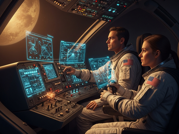 How are the Artemis II astronauts currently training and preparing for this challenging lunar journey?