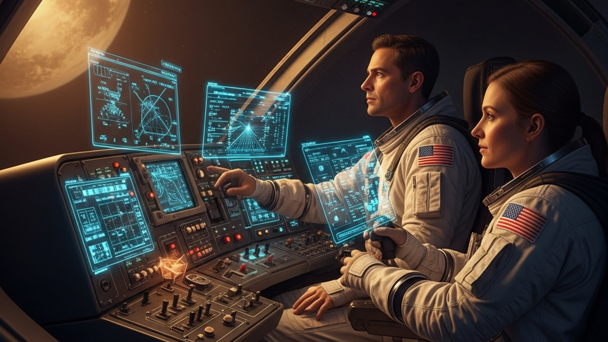 How are the Artemis II astronauts currently training and preparing for this challenging lunar journey?