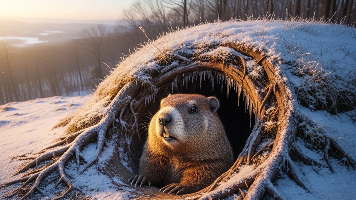 Where does Punxsutawney Phil make his prediction?