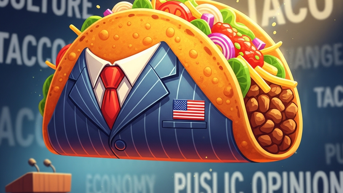 What has Donald Trump's reaction or official stance been regarding "trump taco"?