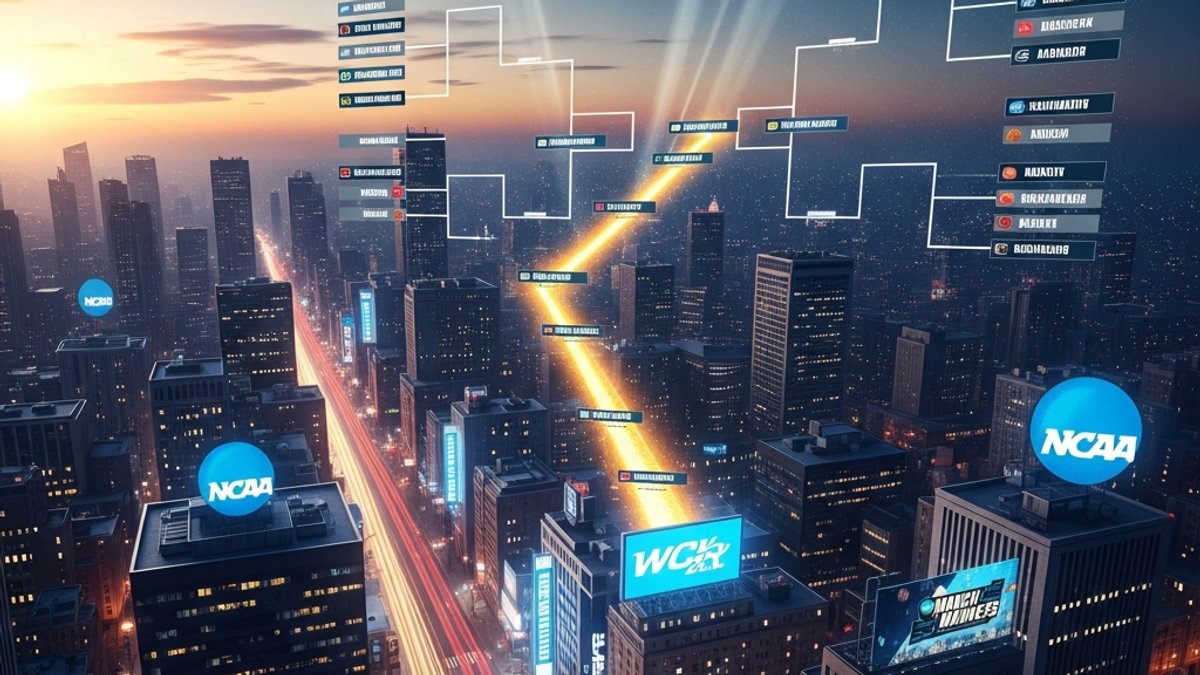 Which teams are considered the top contenders or favorites for men's March Madness?