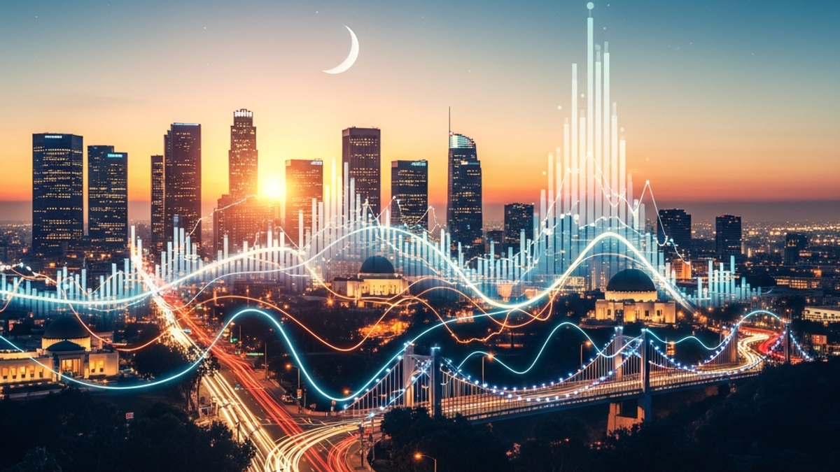 What is the current estimated budget for hosting the 2028 Olympic Games in Los Angeles?