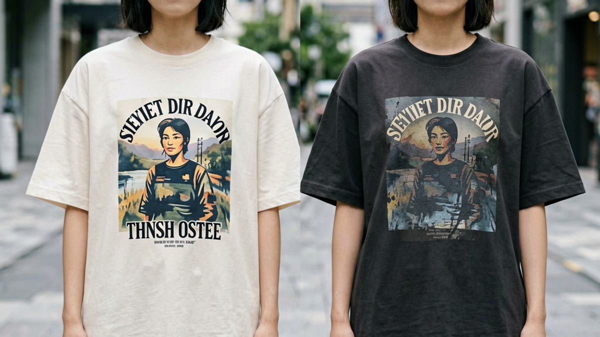Oversized Tee vs Regular Fit Tee: Which Silhouette Suits You?