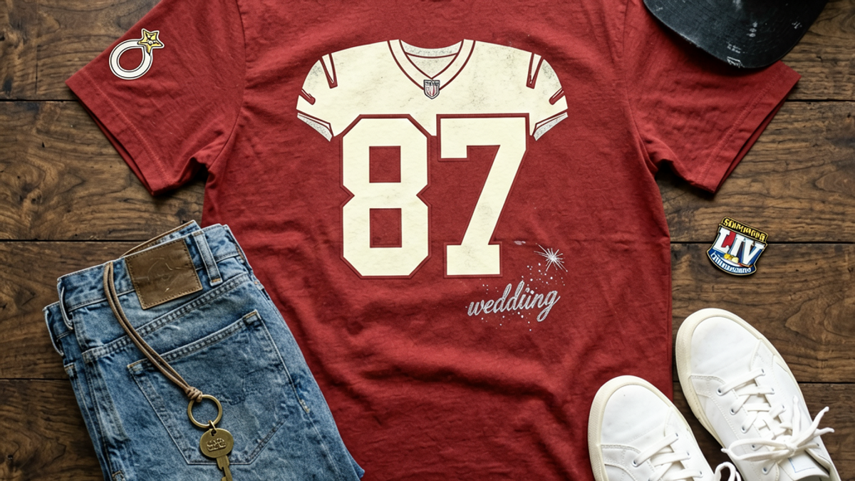 Travis Kelce Just Showed Off His Taylor Swift Wedding Band and the Chiefs ‘Last Dance’ Speculation Is Now the Loudest NFL Retirement Graphic Tee Moment of Late-July 2026