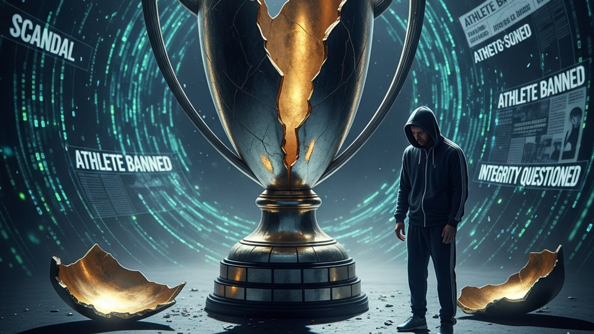 What are the immediate consequences for the athletes or team accused of cheating?