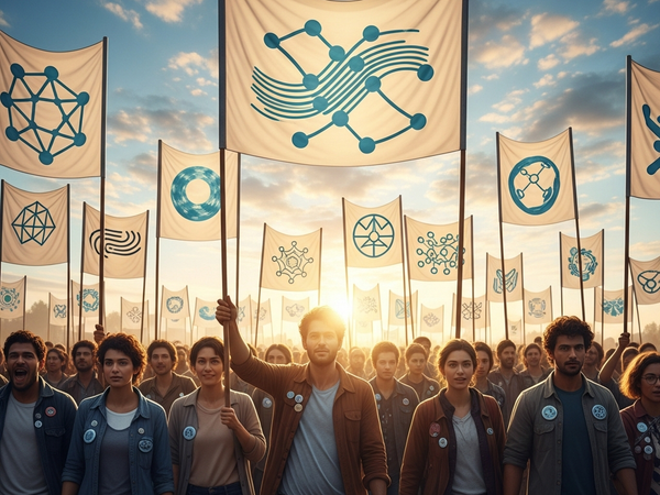 What does the phrase "no kings" mean in the context of a protest movement?