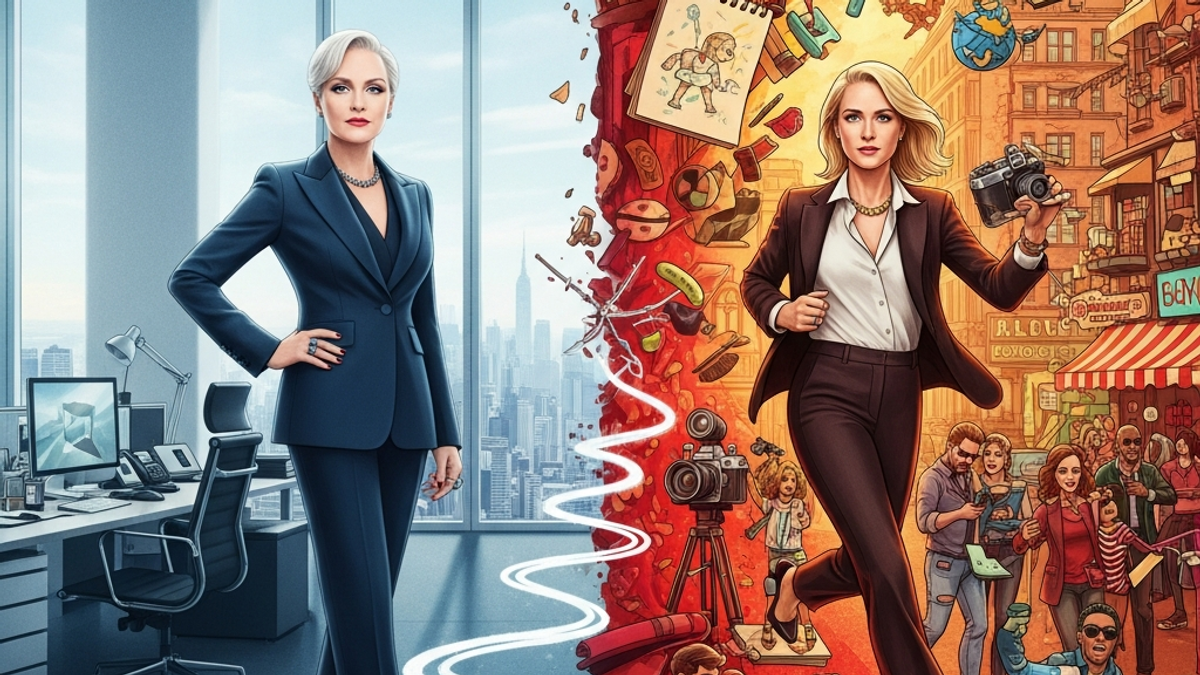 What is "The Devil Wears Prada 2" about, based on what's shown in the trailer?