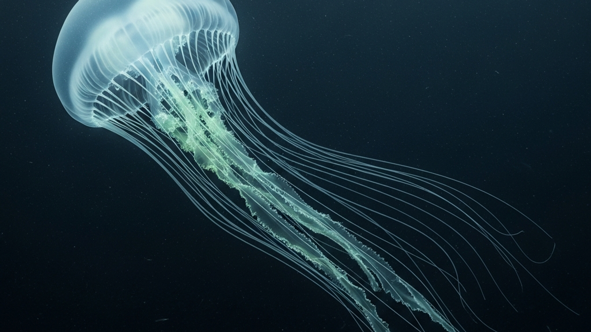 Is the giant phantom jellyfish dangerous to humans?