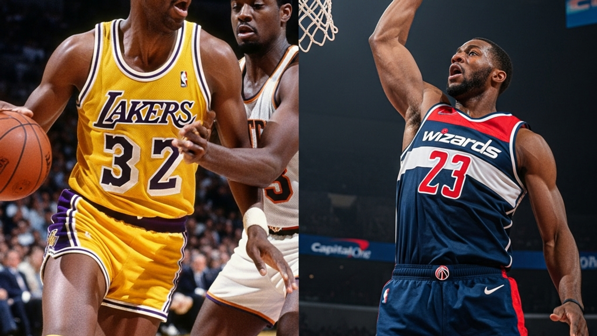 What is the historical head-to-head record between the Lakers and Wizards?
