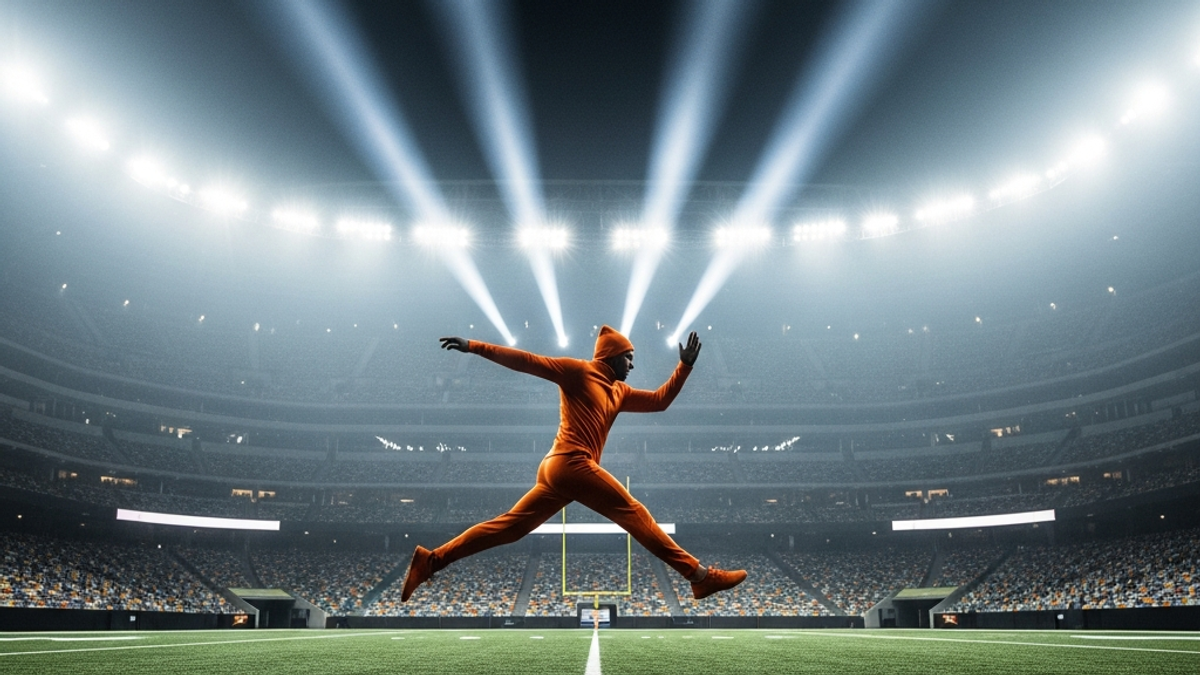 What exactly did the Super Bowl streaker do on the field?