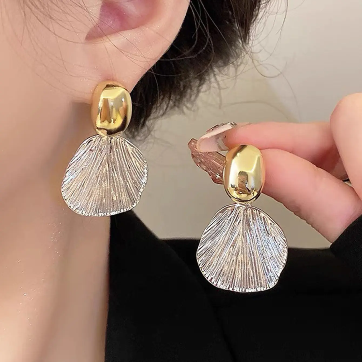 Korean Silver Drop Earring — rn-image_picker_lib_temp_e703c655-6de7-46f8-8922-2c5a1dcb7c81