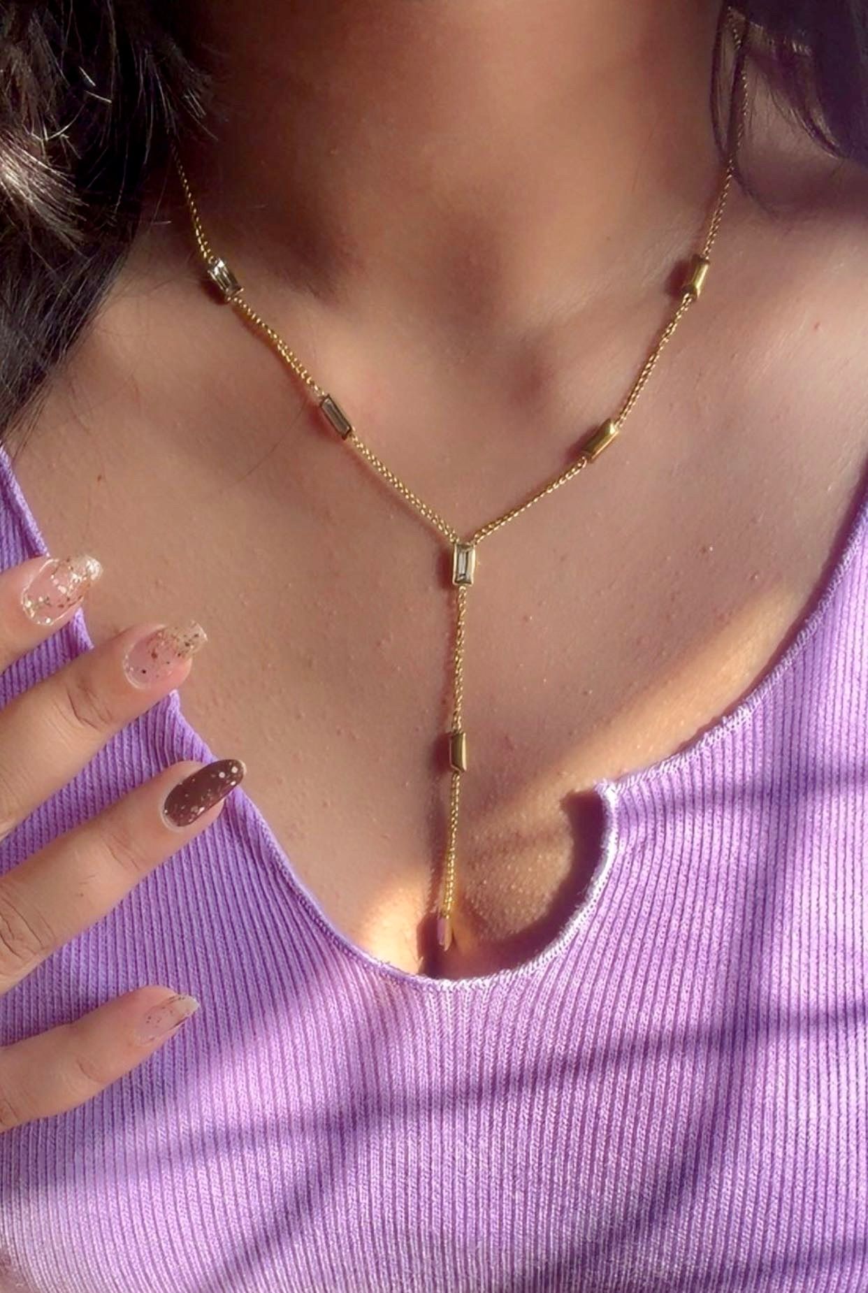 Classy Long Deep Neckchain