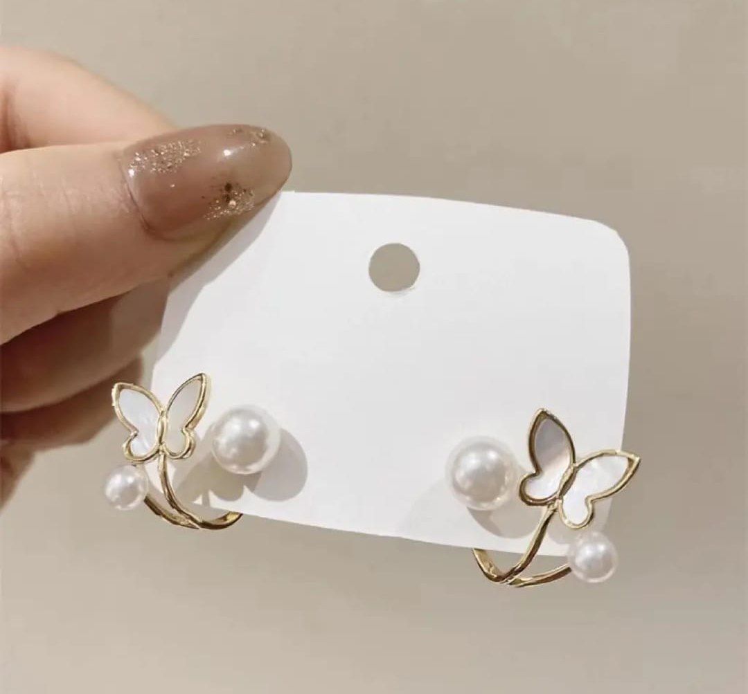 Korean Butterfly Flutter Stud Earring — photo_2026-03-11_11-30-11