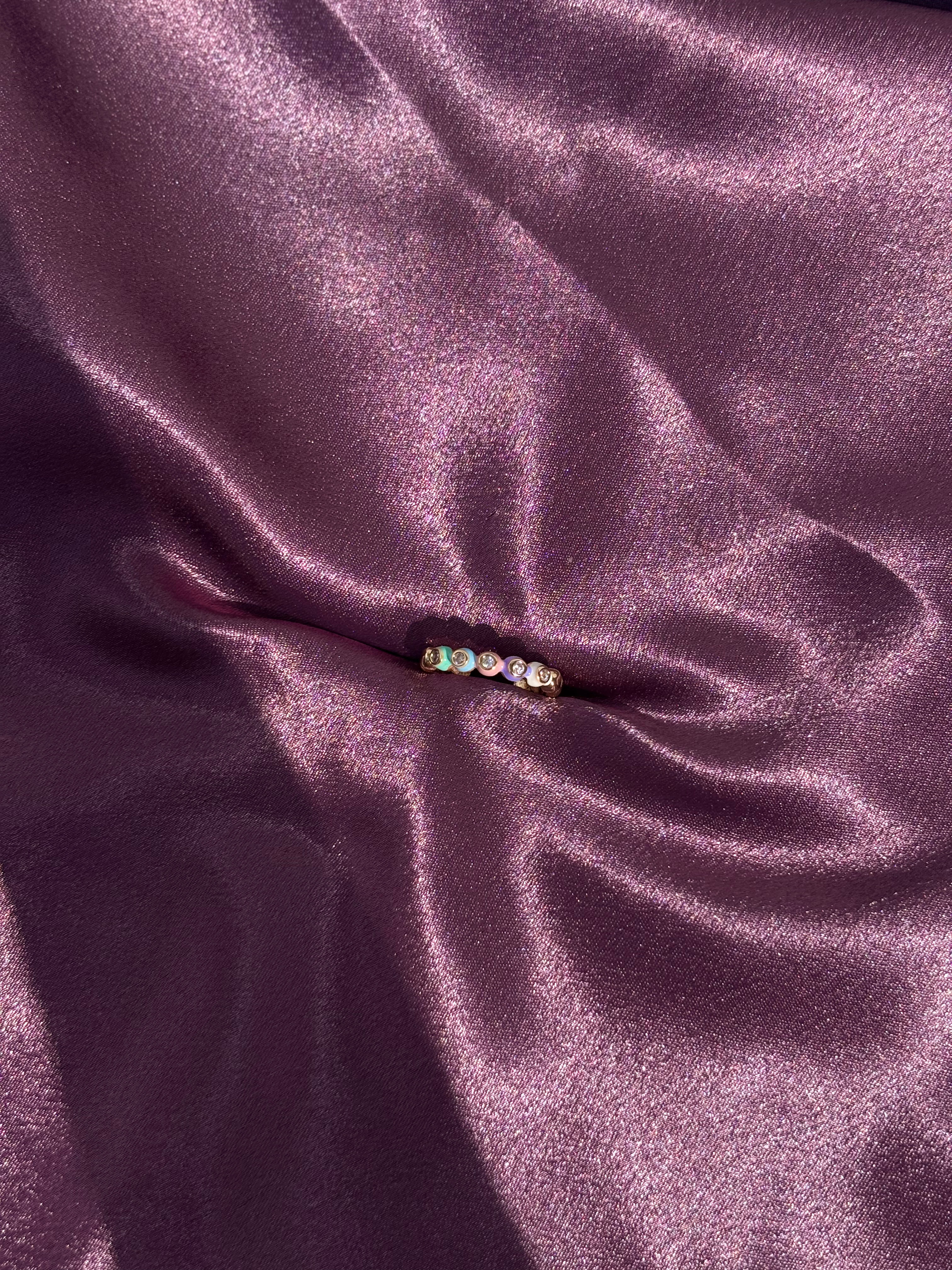 Enamel Multi-Color Ring