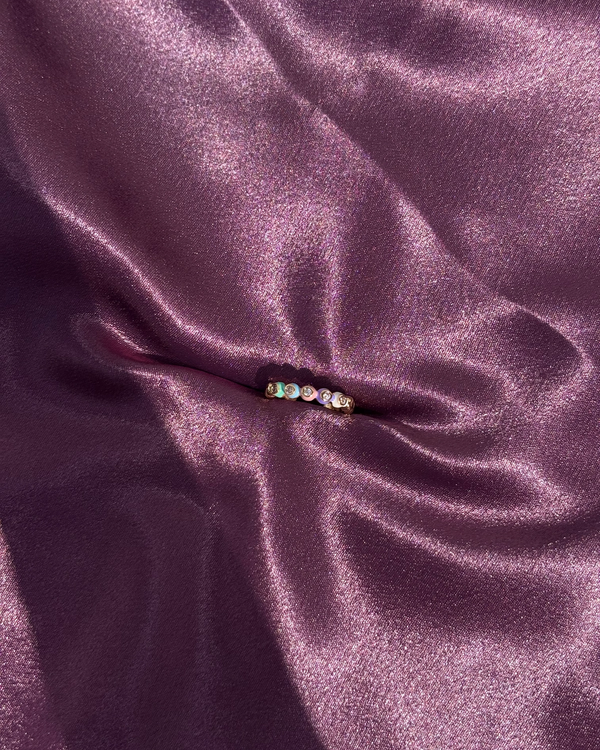 Enamel Multi-Color Ring