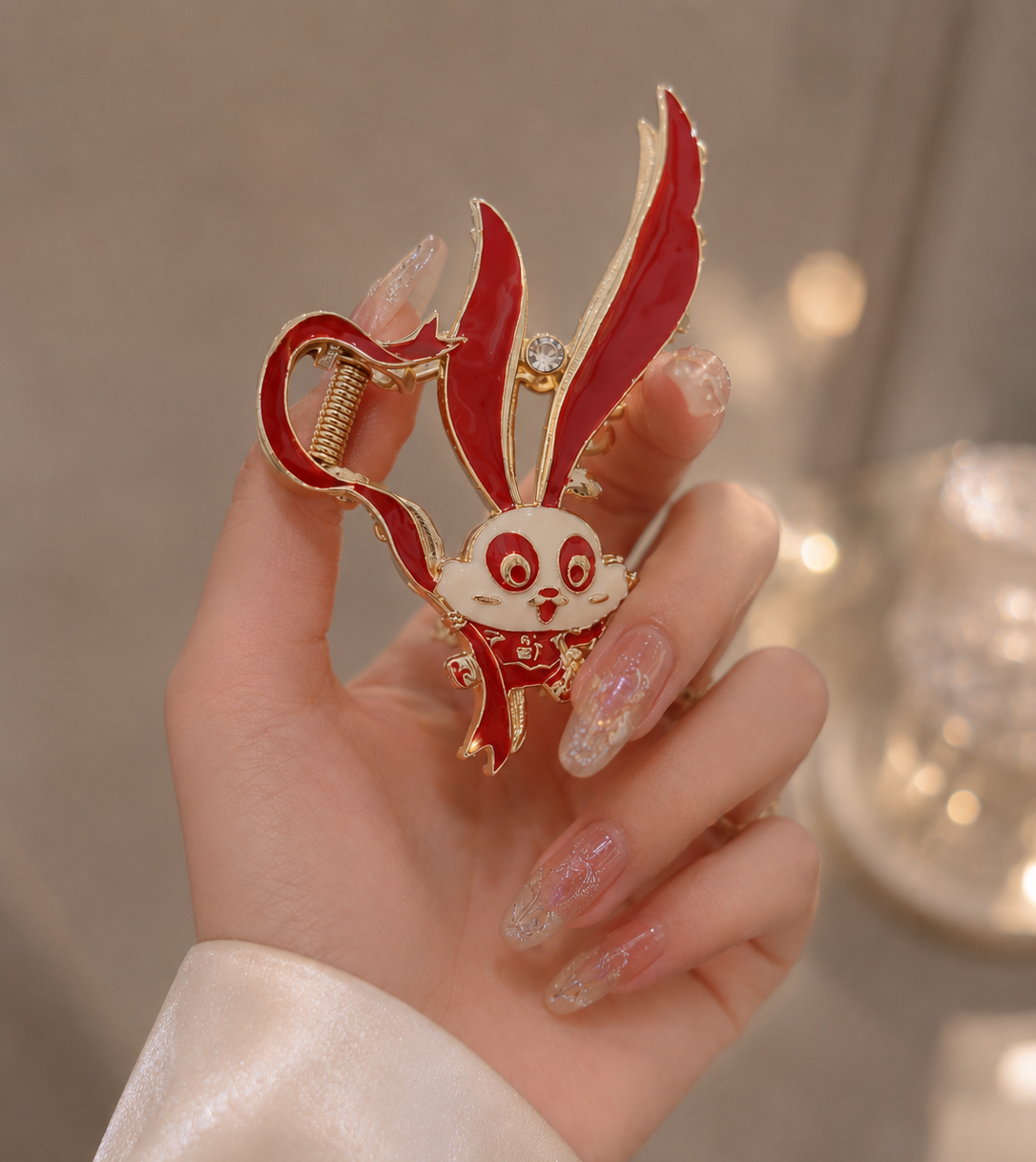 Korean Rabbit Design Hair Clutcher — rn-image_picker_lib_temp_2d41398f-3498-48d9-a5e9-f2d40707420b