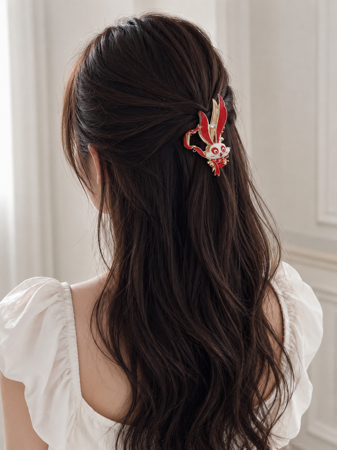 Korean Rabbit Design Hair Clutcher — rn-image_picker_lib_temp_805e0947-9b6c-4bcb-be8a-823ffd4d439f