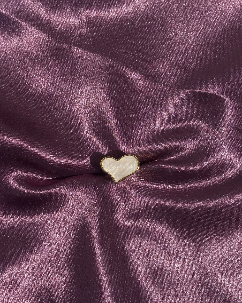 Enamel Heart Ring — anti-tarnish enamel rings by GetSetBuyy