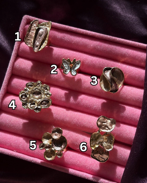 Big Enamel Chunky Ring — View 1
