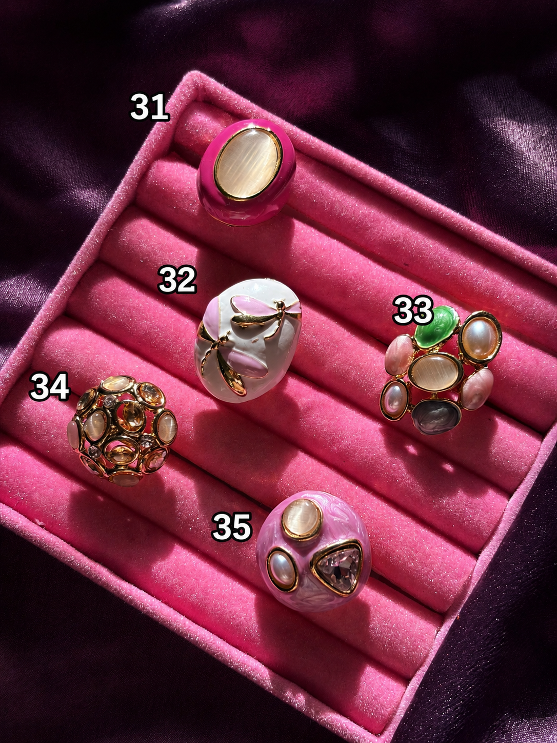 Big Enamel Chunky Ring — View 7