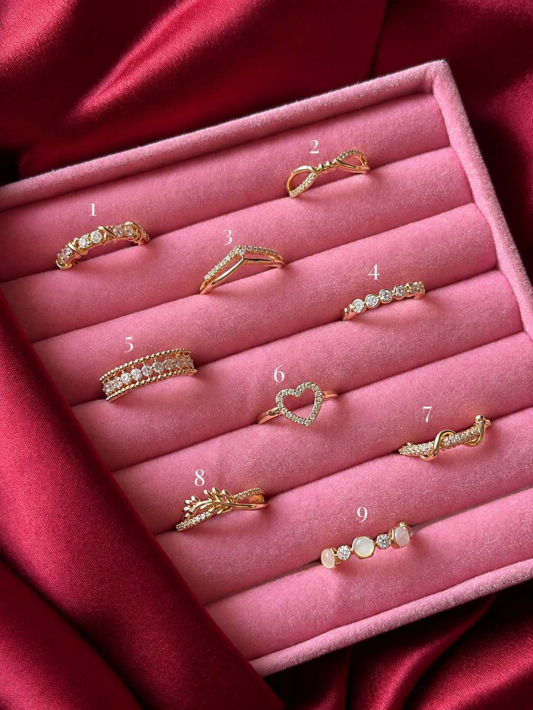 Minimal Golden Ring Collection