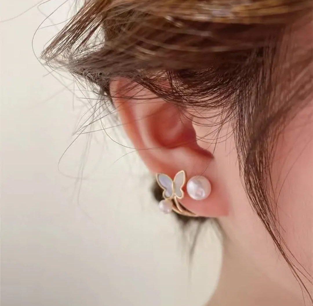 Korean Butterfly Flutter Stud Earring — photo_2026-03-11_11-30-05