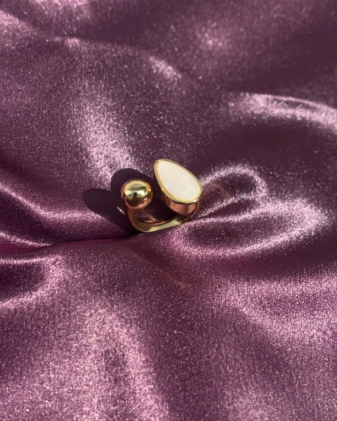 Enamel Cleo Ring — anti-tarnish enamel rings by GetSetBuyy