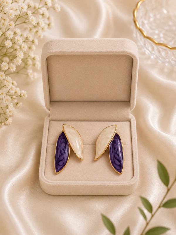 Korean Trendy Leaf Earring
