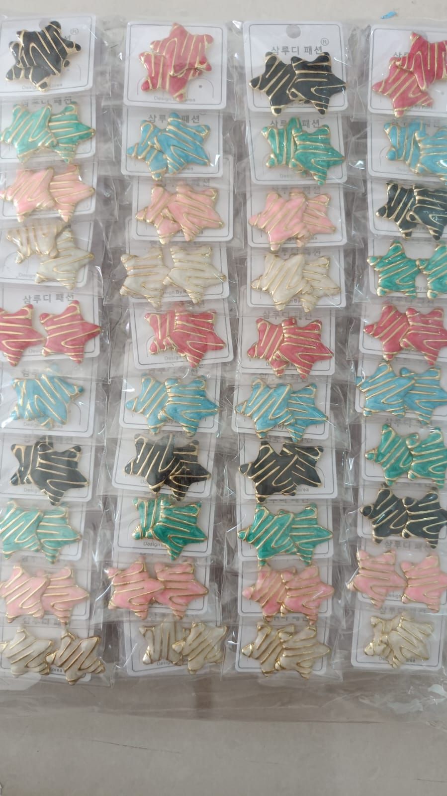 Korean Design Colorfull Star Stud Earring — WhatsAppImage2026-06-17at1.45.39PM