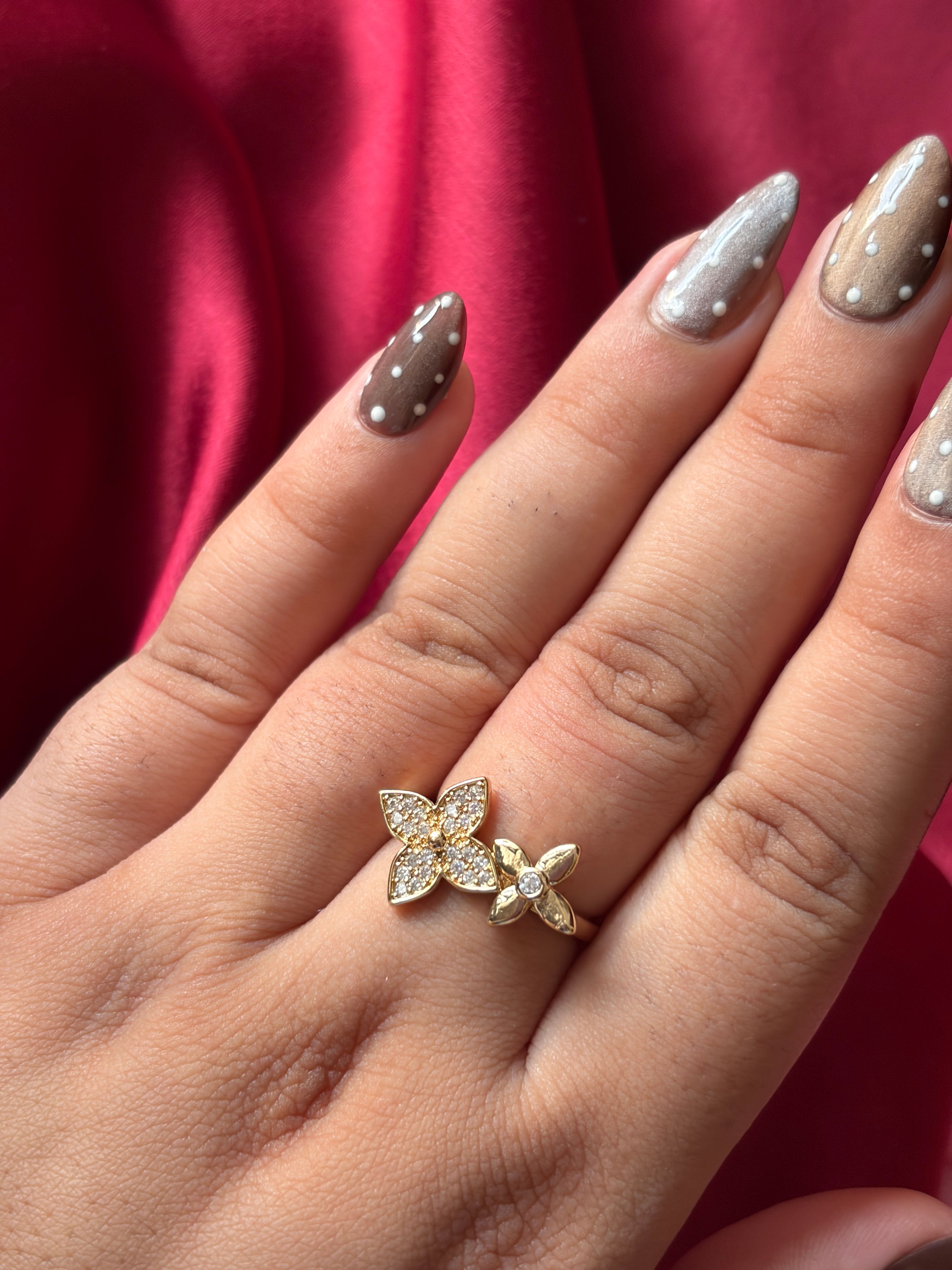 Big Gold Stone Rings