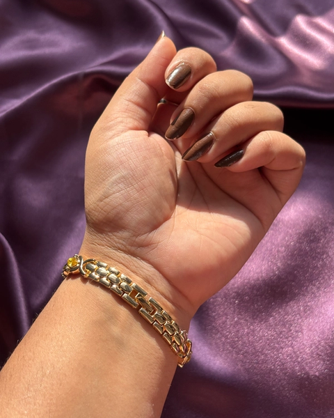 Classic Gold Gem Watch — anti-tarnish enamel watches by GetSetBuyy — image 2 of 4