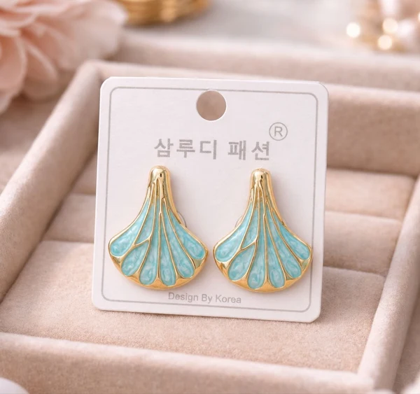 Korean Fashion Colored Shell Earring