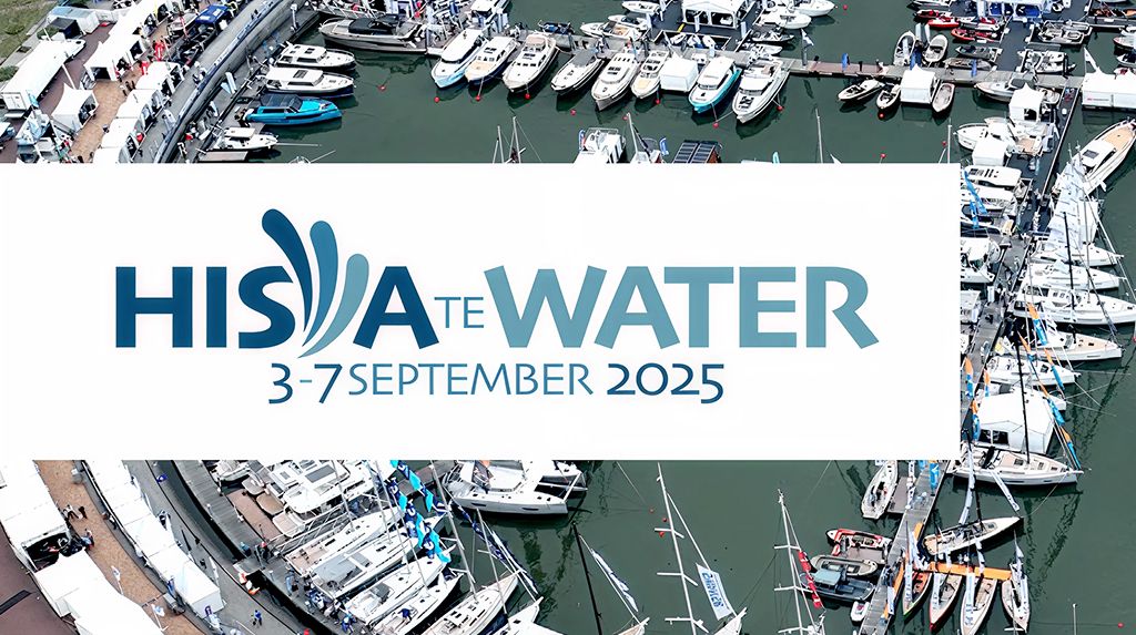 HISWA te Water announcement poster: 3 to 7 September 2025