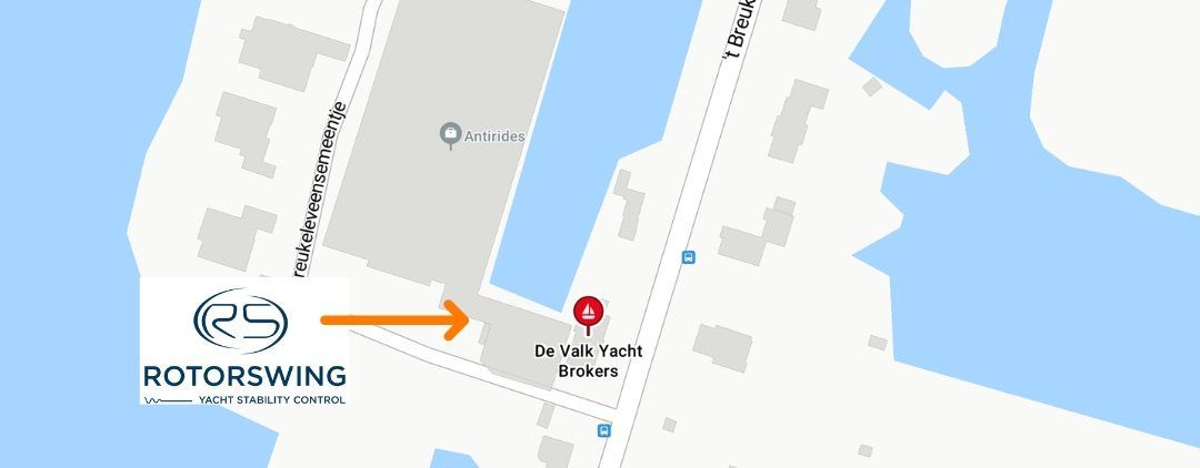 Map showing The Yacht Experience location in Loosdrecht