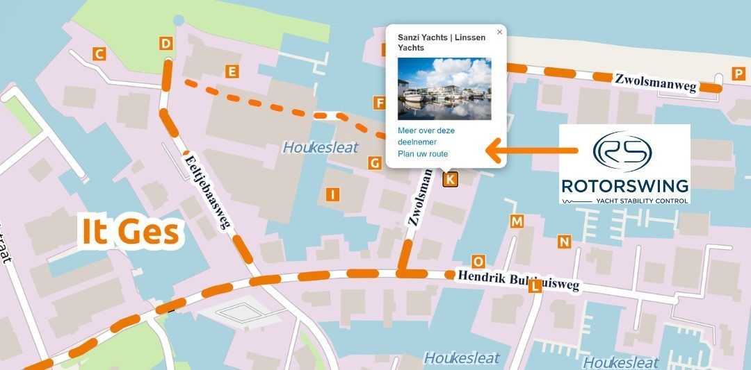 RotorSwing's location at Motorboot Sneek