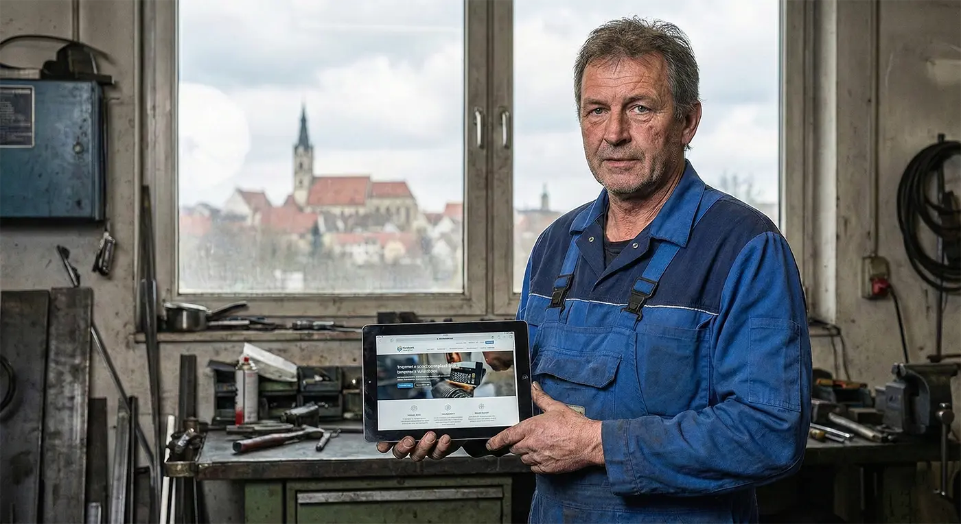 Der digitale Verkäufer: Warum Ihre Webseite in der Oberpfalz Ihr bester Mitarbeiter sein sollte (und nie Urlaub braucht)