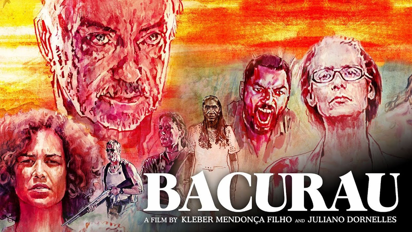 Bacurau (2019) poster.
