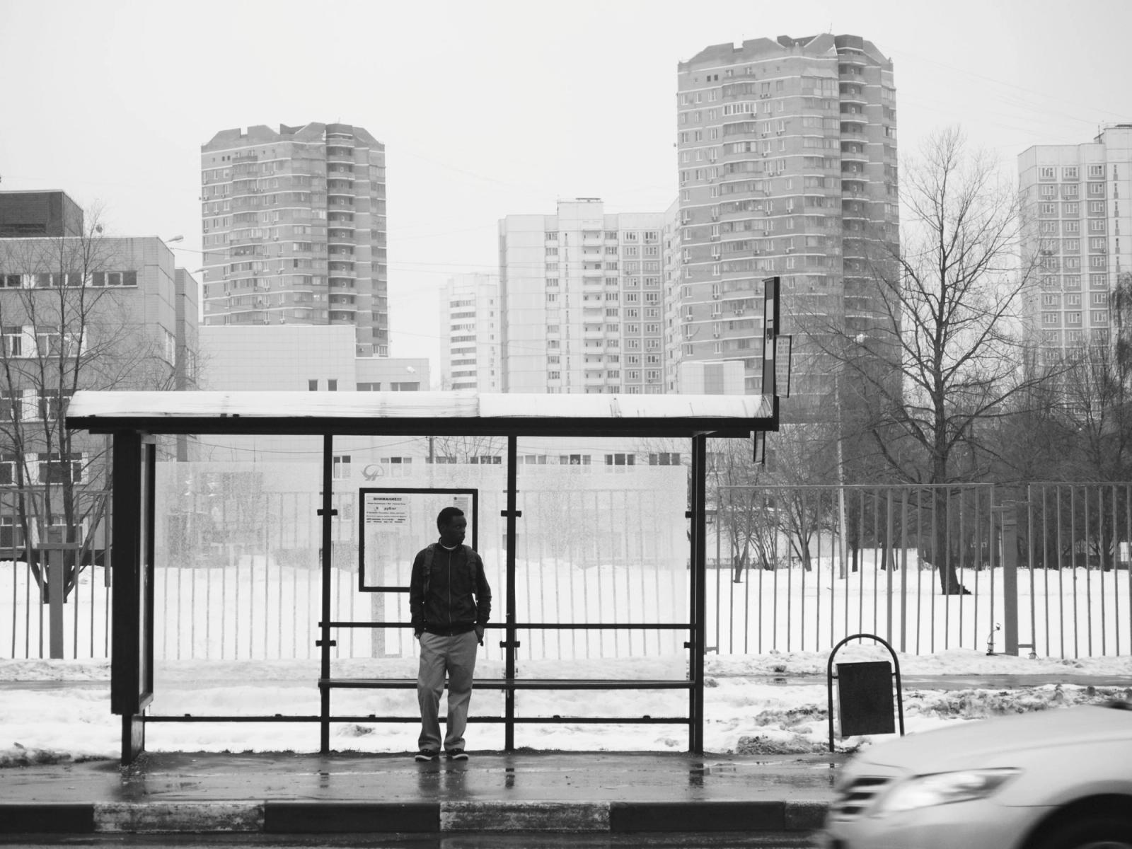 Near the Patrice Lumumba University, Moscow