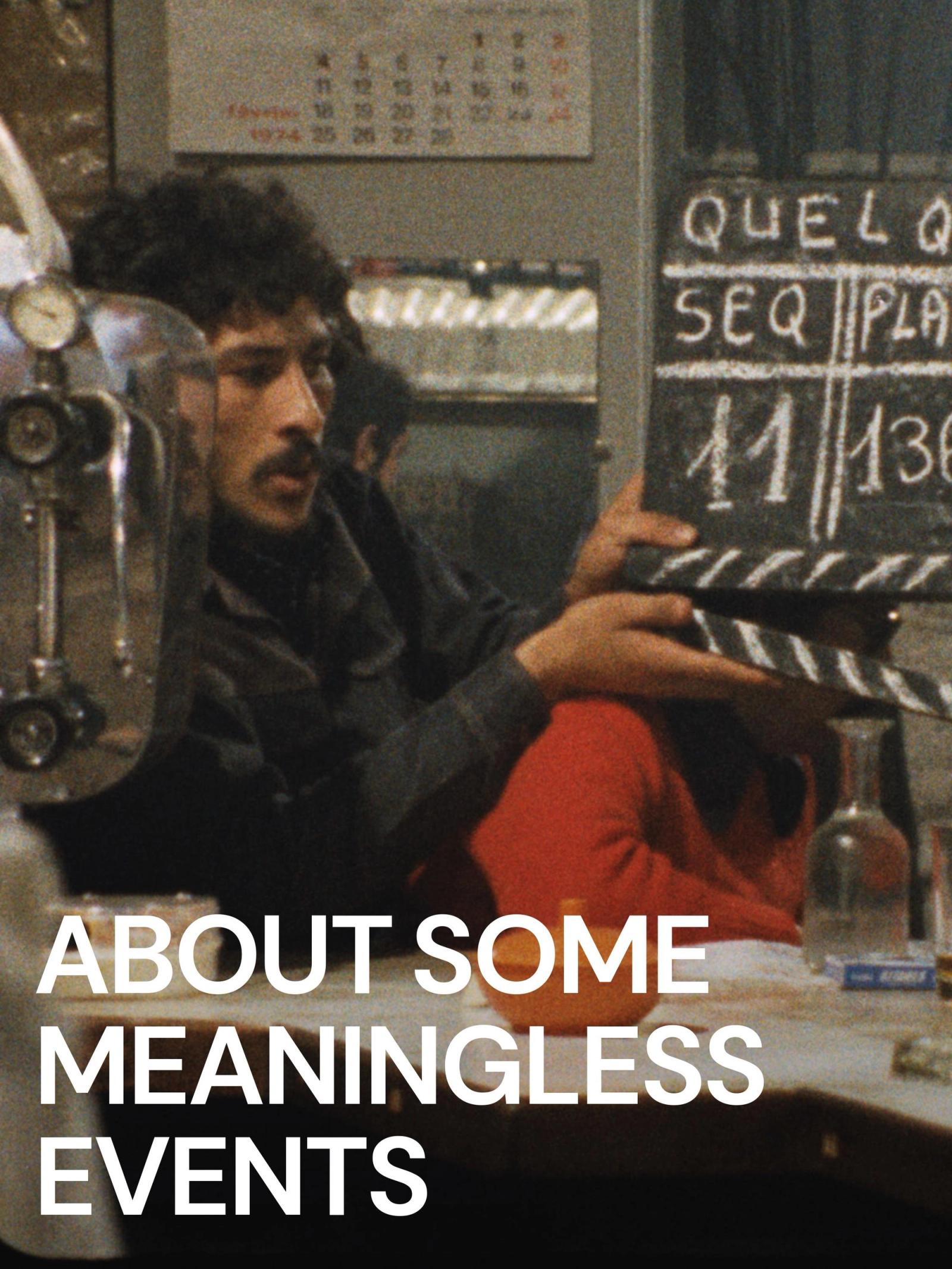 About Some Meaningless Events (1974) Poster