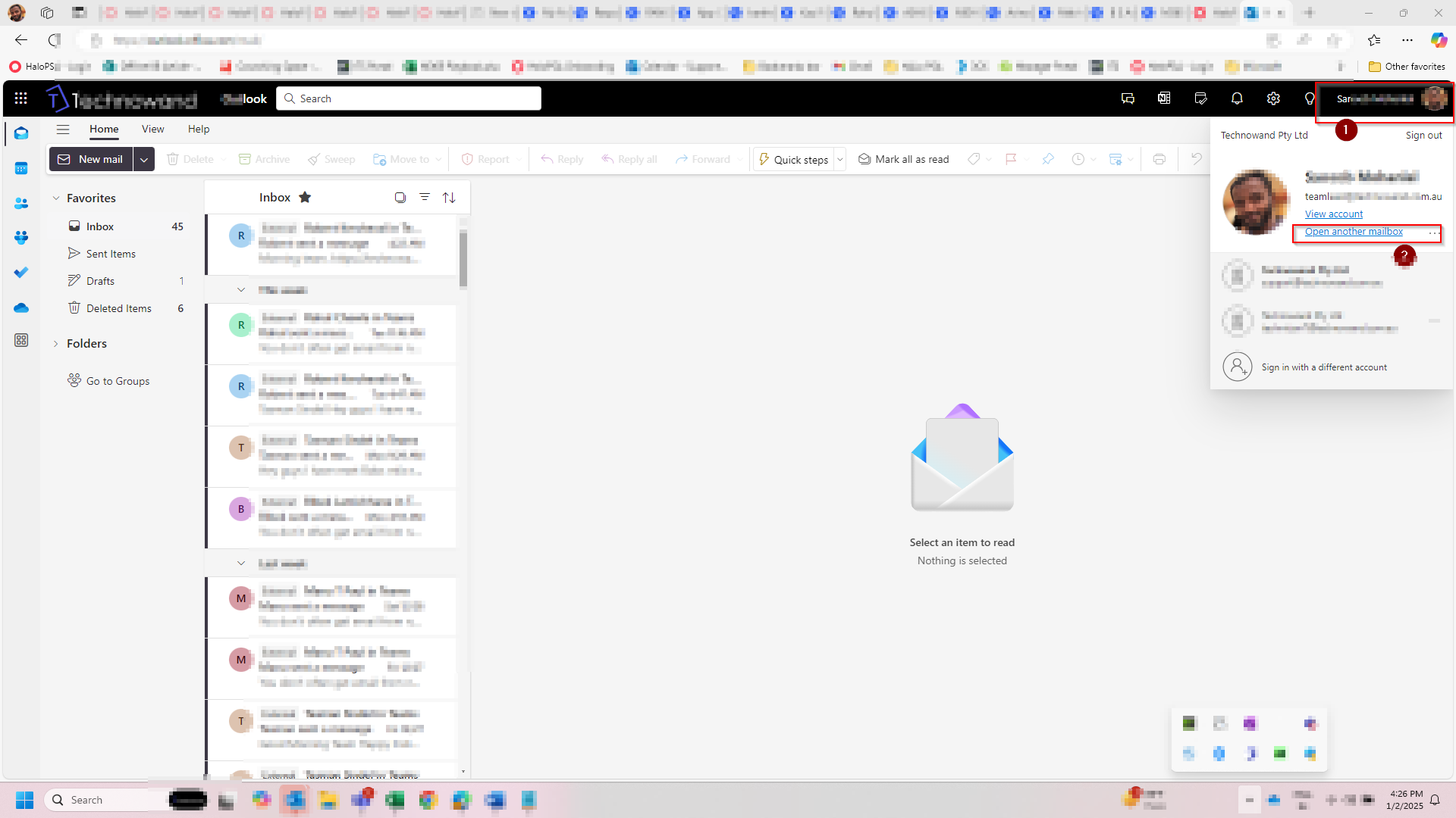 Identify impacted users