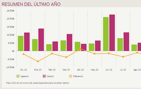 Resumen ultimo año