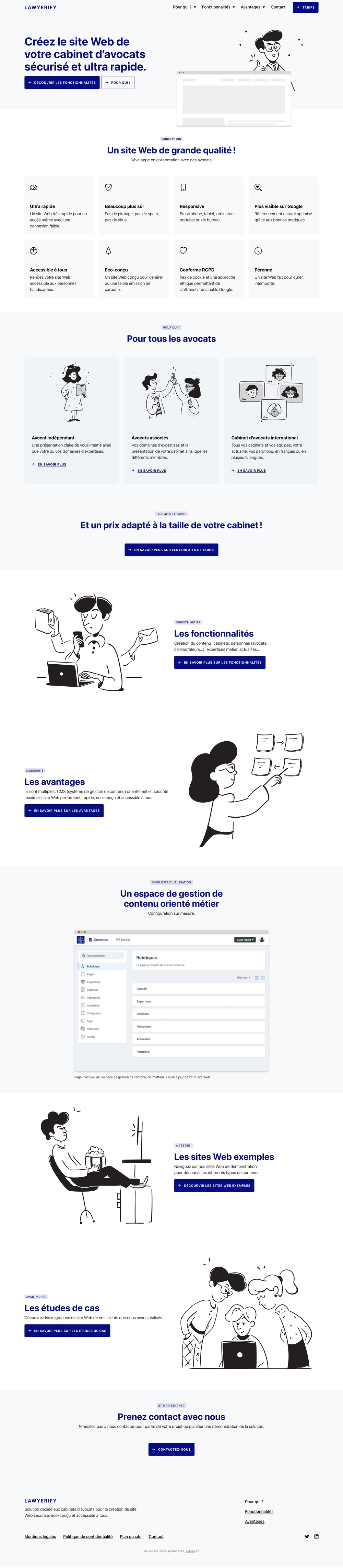 Lawyerify screenshot | ATemplate.com