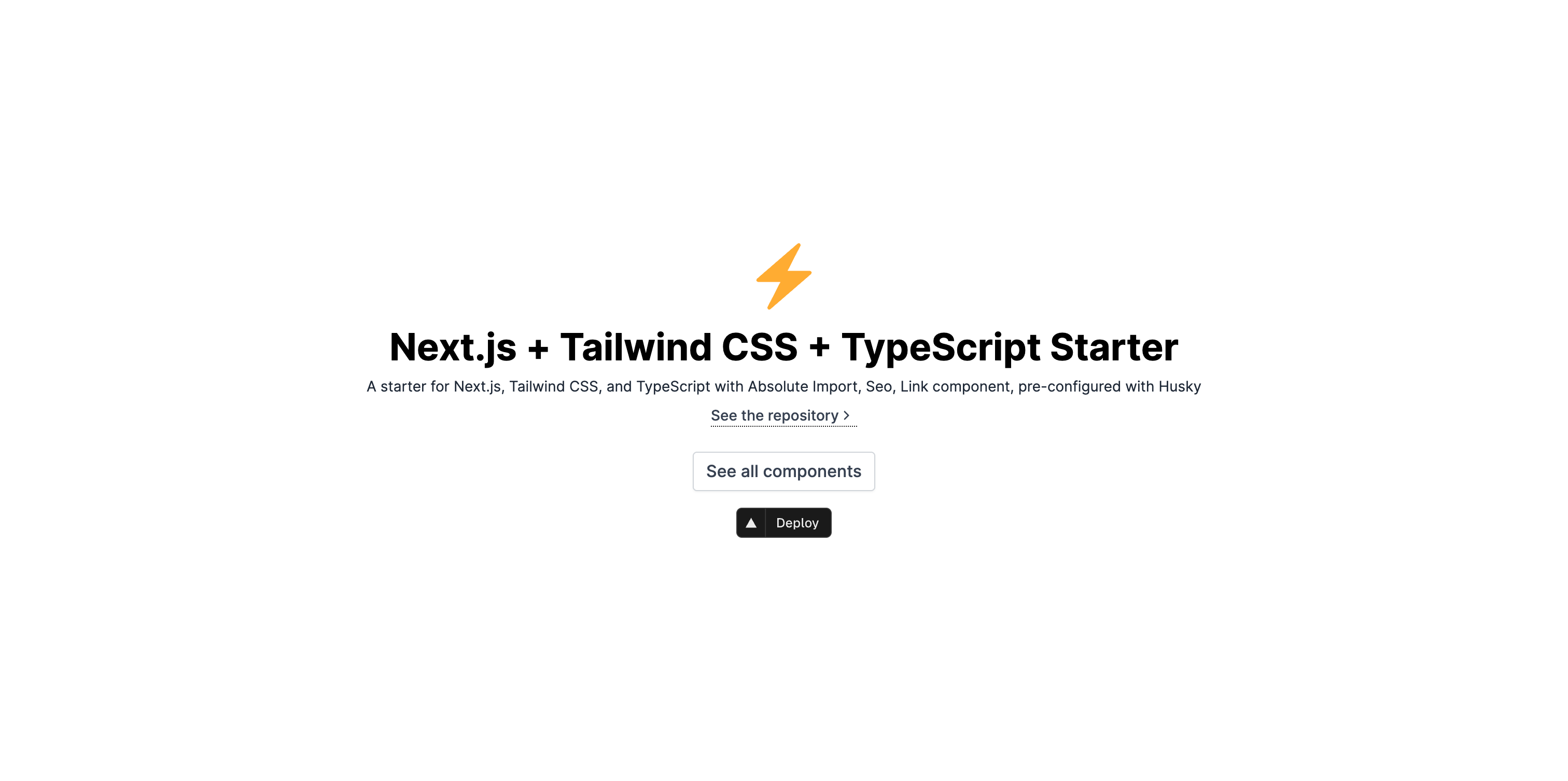 ts-nextjs-tailwind-starter screenshot | ATemplate.com