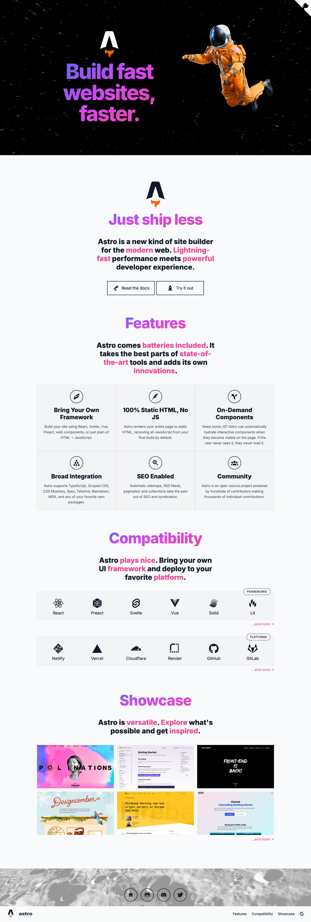 astro-landing-page screenshot | ATemplate.com