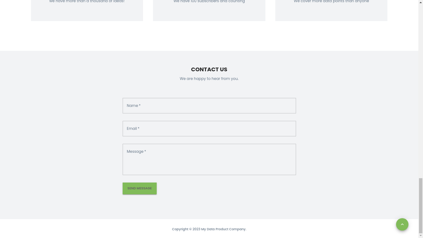 YaSaas screenshot | ATemplate.com