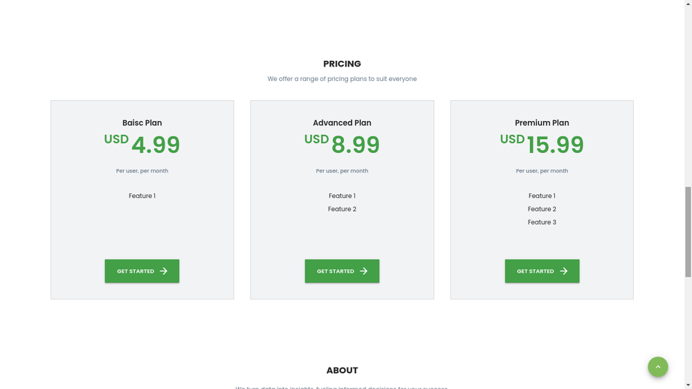 YaSaas screenshot | ATemplate.com