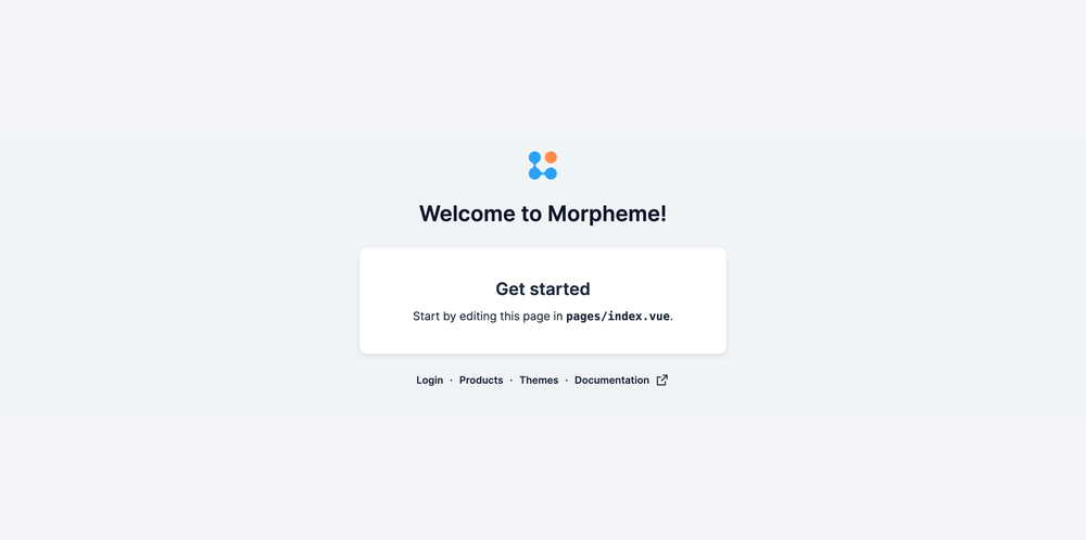 nuxt-starter screenshot | ATemplate.com