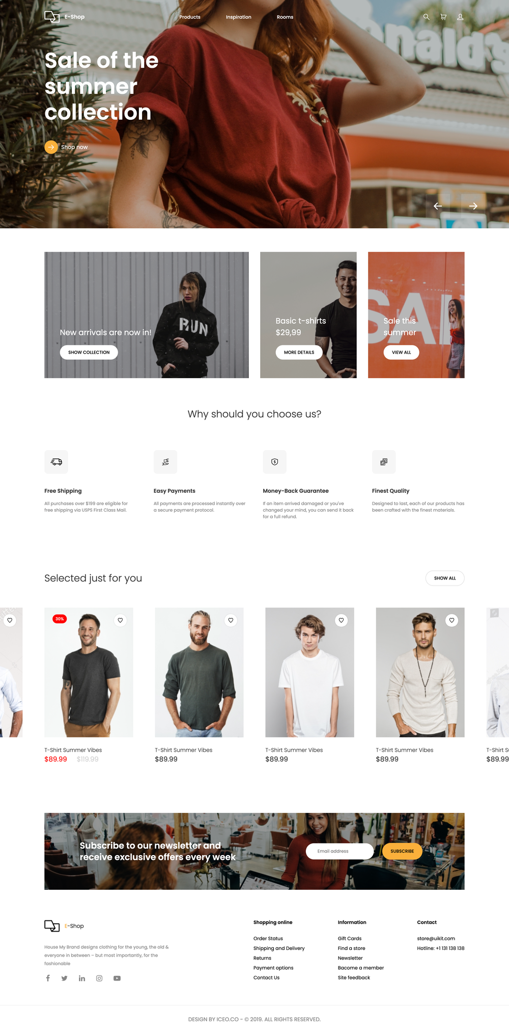 next-ecommerce screenshot | ATemplate.com