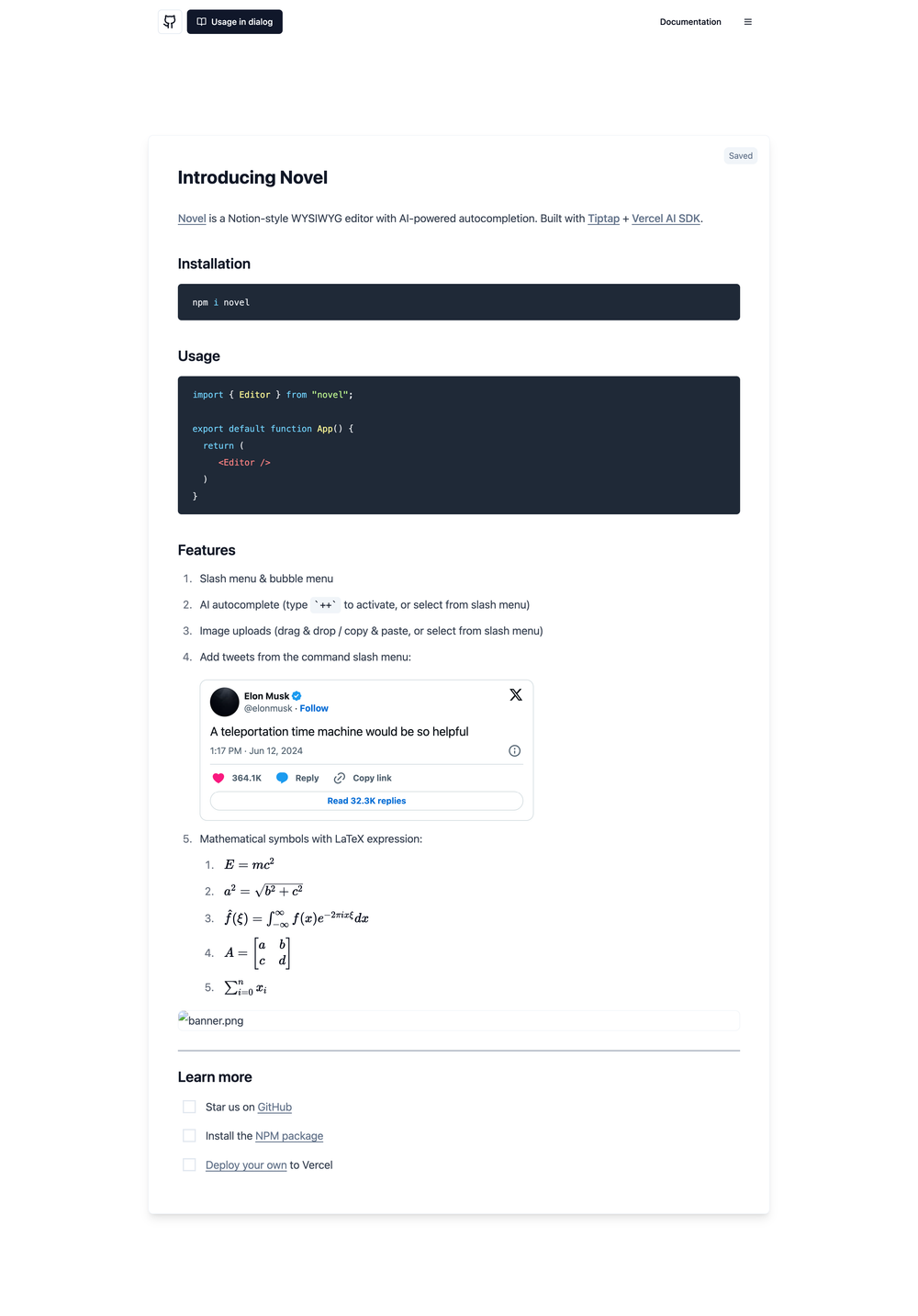 Novel screenshot | ATemplate.com