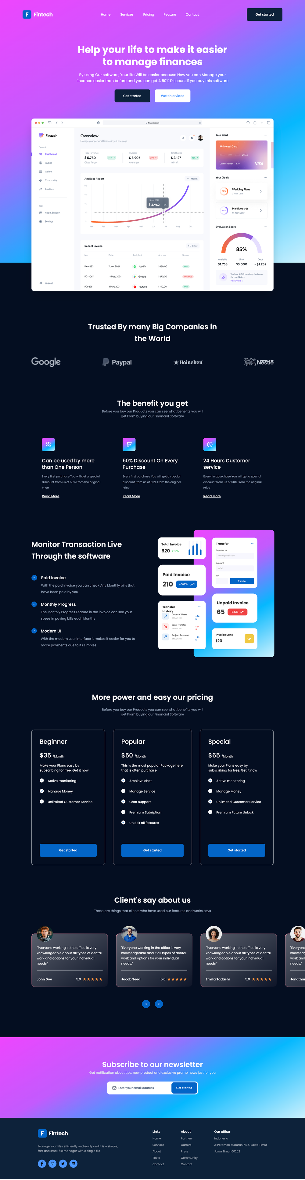 landingpage-pr01 screenshot | ATemplate.com